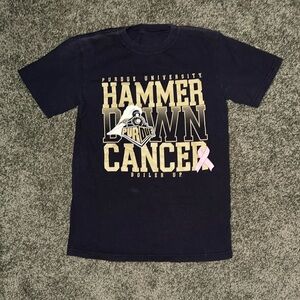 Purdue University “Hammer Down Cancer” T-Shirt – Men’s Medium